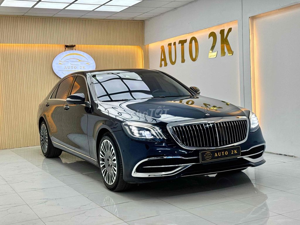 Mercedes S500 sx 2014 up Maybach Xanh/Kem full đồ. Mua bán Ô tô tại Thành phố Thủ Đức Tp Hồ Chí Minh được đăng bởi Võ Văn Kiệt hình 3