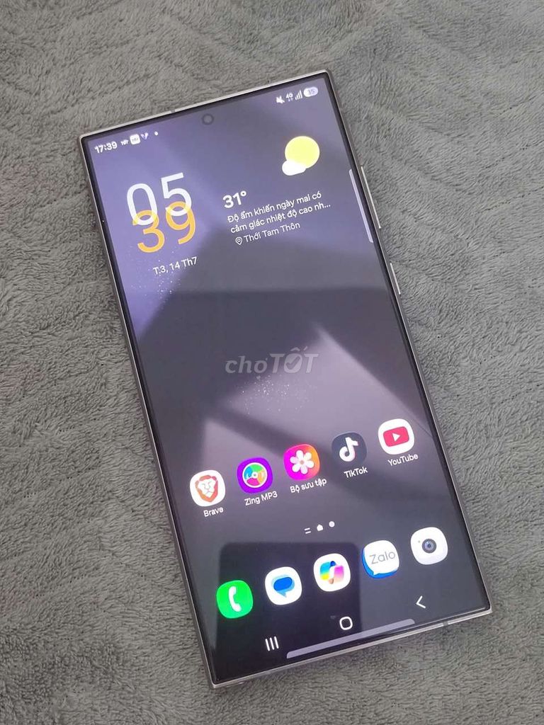 Samsung S24 Ultra 12GB/256GB Xám Titan Like New. Mua bán Điện thoại tại Huyện Hóc Môn Tp Hồ Chí Minh được đăng bởi Nhân Nguyễn hình 1
