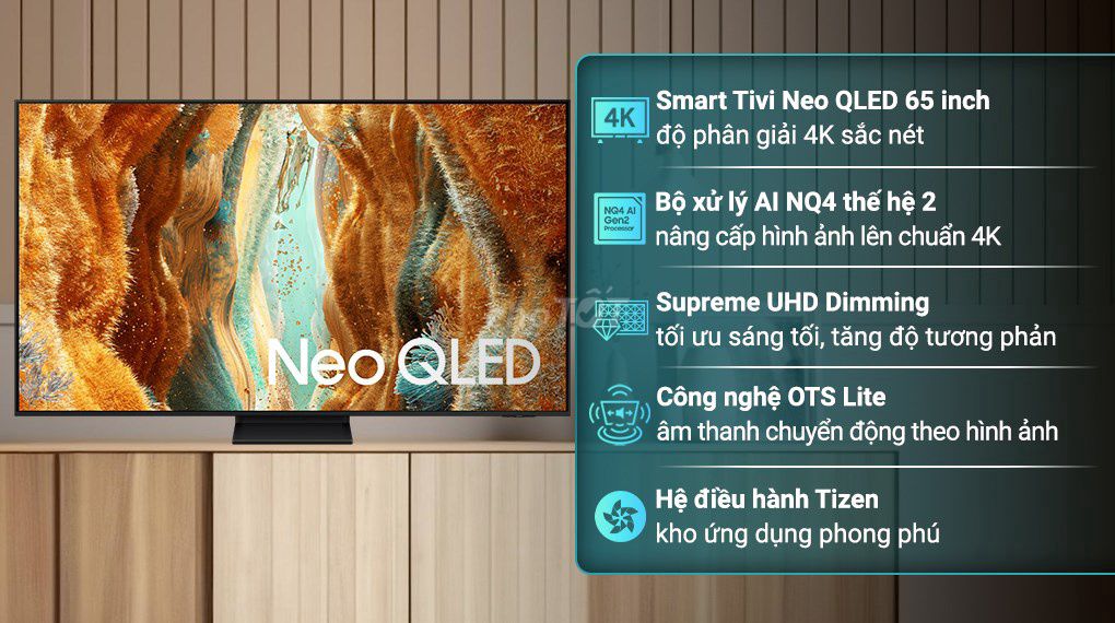 Smart Tivi Neo QLED Samsung AI 4K 65inch QA65QN70F. Mua bán Tivi, Âm thanh tại Quận Hoàng Mai Hà Nội được đăng bởi Bùi Huệ  hình 1