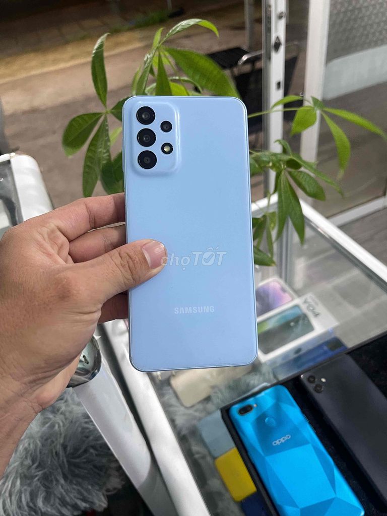 Samsung A23 4GB/128GB Xanh Đã dùng. Mua bán Điện thoại tại Thị xã Phú Mỹ Bà Rịa - Vũng Tàu được đăng bởi Nguyễn Anh hình 1