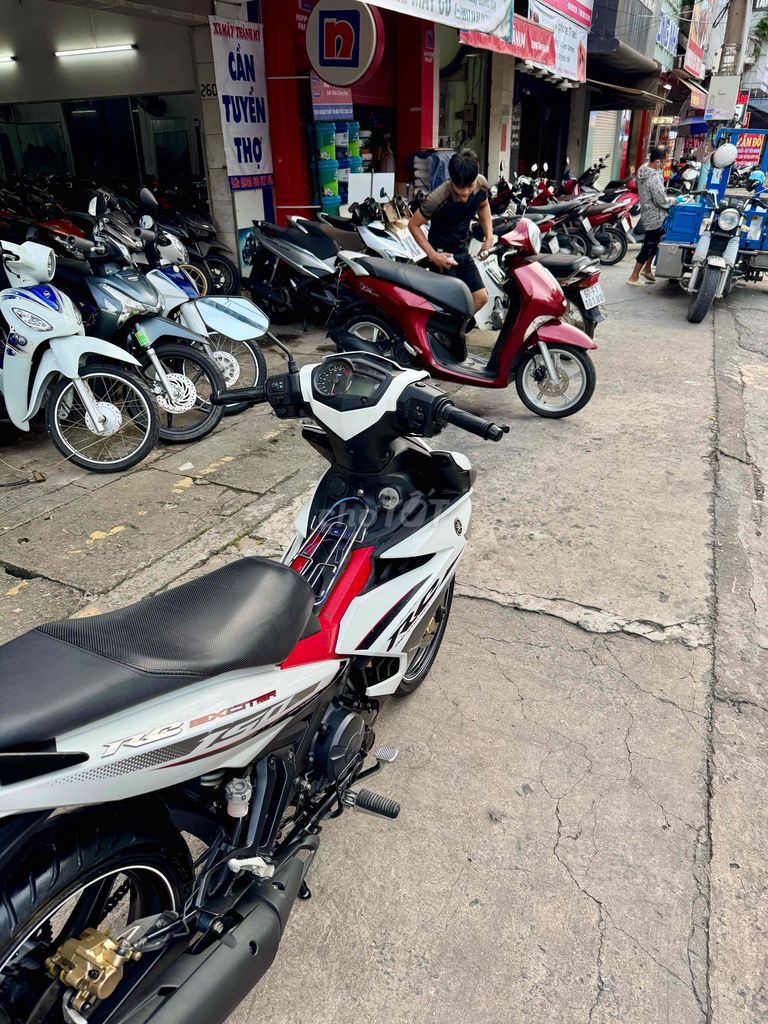🔴🔴 Ex 150 trắng đỏ đen đký 2018 xe đẹp có góp. Mua bán Xe máy tại Thành phố Biên Hòa Đồng Nai được đăng bởi XE MÁY CŨ THÀNH MỸ  hình 7