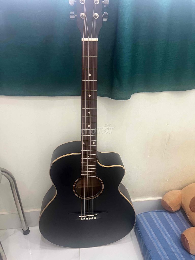 Đàn Guitar Acoustic Đen Mới. Mua bán Nhạc cụ tại Quận 8 Tp Hồ Chí Minh được đăng bởi Khoa Nguyên Đào hình 1
