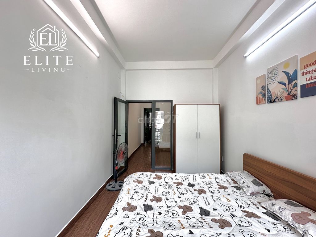 CHO THUÊ CĂN 1PN 40M2 - BAN CÔNG - TÁCH BẾP SAU LƯNG VẠN HẠNH MALL