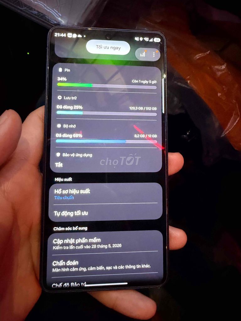 Samsung S26 Ultra 512GB Đen 12GB Like New. Mua bán Điện thoại tại Huyện Bình Chánh Tp Hồ Chí Minh được đăng bởi Nguyên hình 1