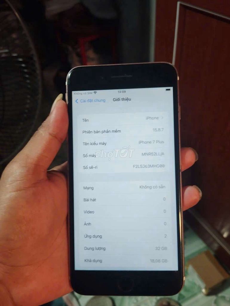 iPhone 7 Plus 32GB Vàng hồng. Mua bán Điện thoại tại Huyện Vụ Bản Nam Định được đăng bởi việc làm phổ thông việc làm không bằng cấp hình 1