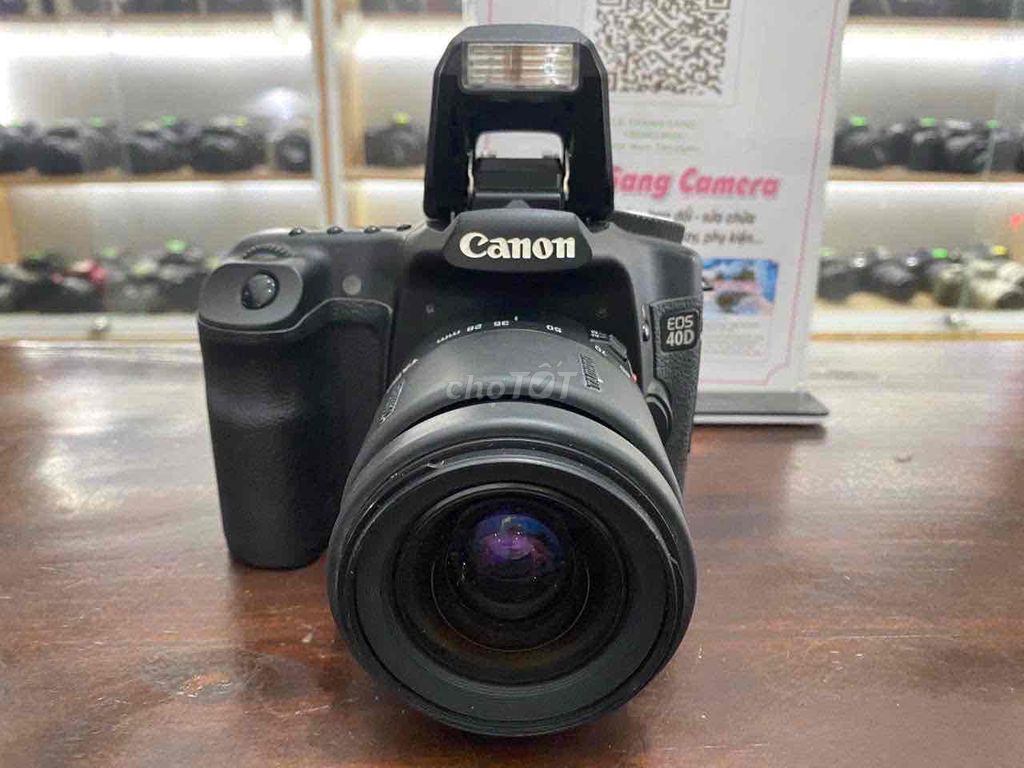 Máy ảnh Canon 40D Đen ống kính 28-80mm. Mua bán Máy ảnh, Máy quay tại Thành phố Thuận An Bình Dương được đăng bởi Thành Sang Camera hình 1