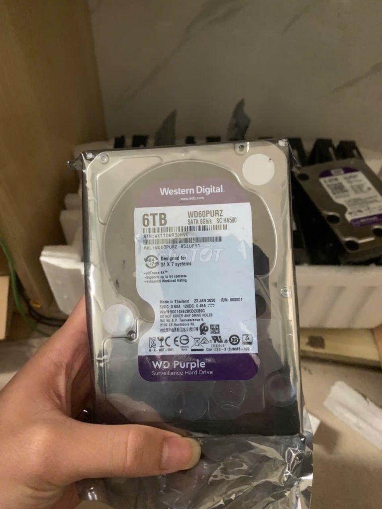 ổ cứng HDD 6T