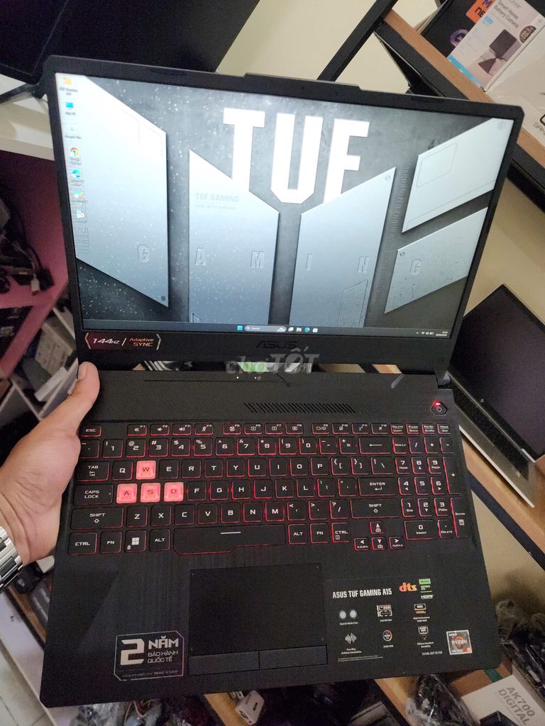 ASUS Gaming A15 Ryzen 5 16GB/512GB RTX 2050. Mua bán Laptop tại Thành phố Buôn Ma Thuột Đắk Lắk được đăng bởi DH Computer hình 1