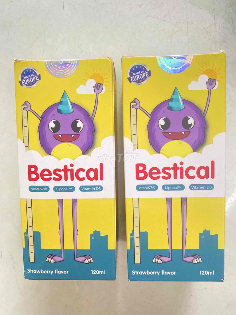 dư 2 hộp bestical k2d3 pass lại