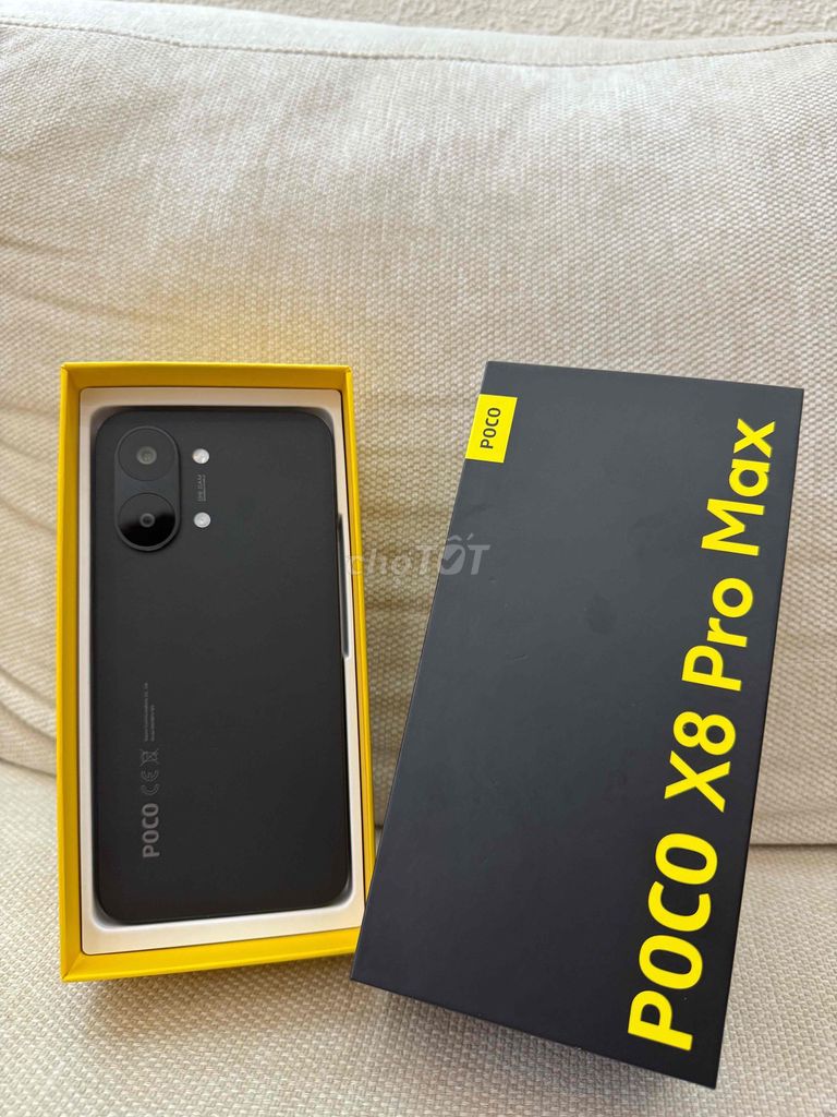 POCO X8 PRO MAX 12GB/256GB Đen. Mua bán Điện thoại tại Thành phố Buôn Ma Thuột Đắk Lắk được đăng bởi Châu Ngọc Sơn hình 1
