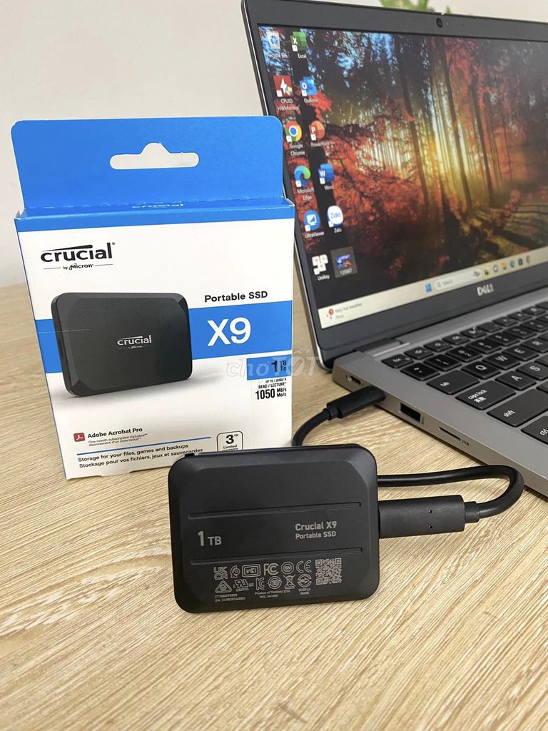 Ổ SSD Di Động CRUCIAL X9 CHÍNH HÃNG 1TB