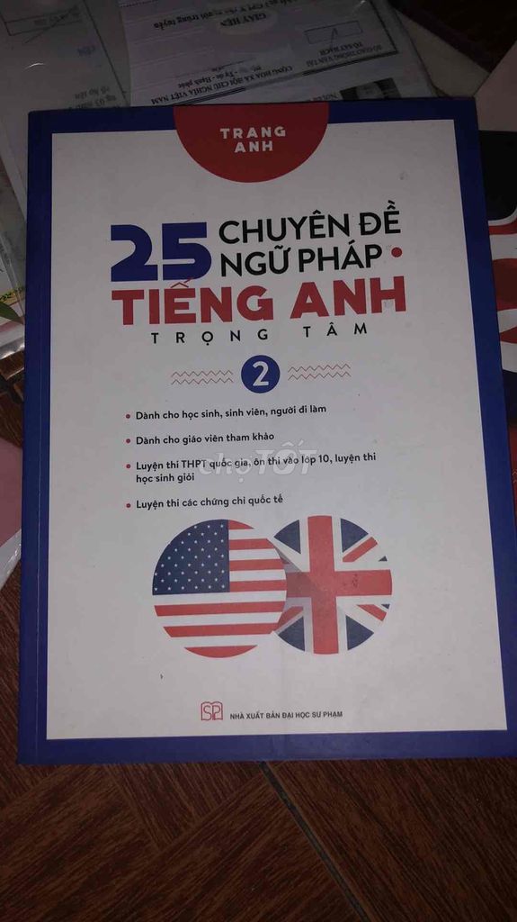 Combo 3 quyển sách ngữ pháp Tiếng Anh - Trang Anh