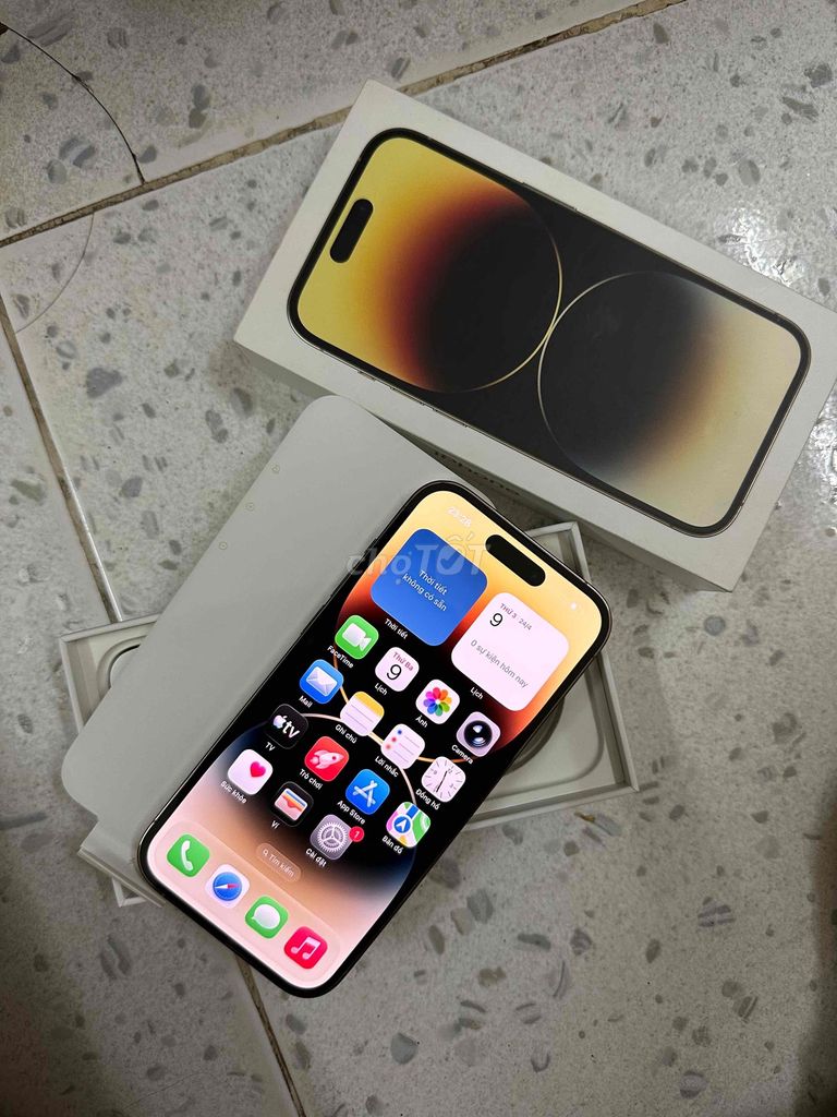 iPhone 14 Pro 128GB Gold 98% giá tốt. Mua bán Điện thoại tại Quận 4 Tp Hồ Chí Minh được đăng bởi Phạm Duy Luân hình 1