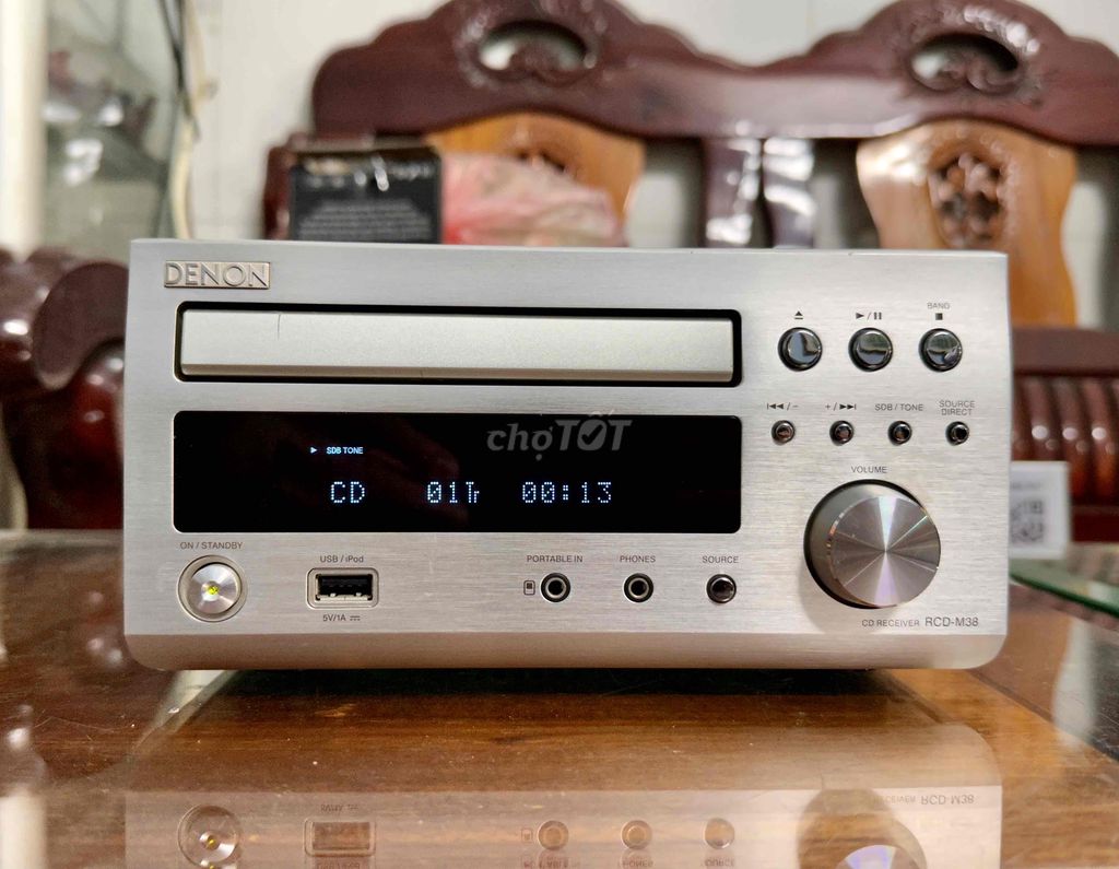 Amply CD Denon M38 kèm khiển zin