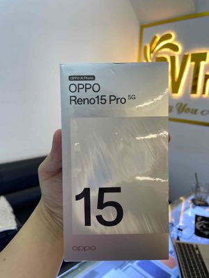 Oppo Reno 15 Pro 5G 12/256GB, 512GB New Công Ty