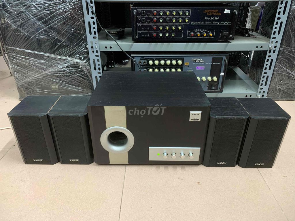 Hệ thống loa Nansin W-8500/4.1 Đen 4.1. Mua bán Tivi, Âm thanh tại Huyện Đông Anh Hà Nội được đăng bởi Điện Tử Huy Tùng hình 1