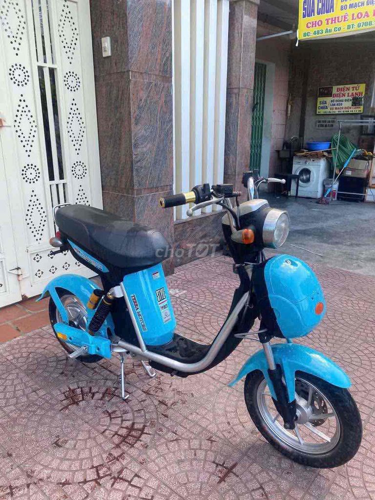 xe đạp điện bình lớn chất lượng tốt. mua về là đi. Mua bán Xe điện tại Quận Liên Chiểu Đà Nẵng được đăng bởi Xe Điện Cũ Nz hình 1