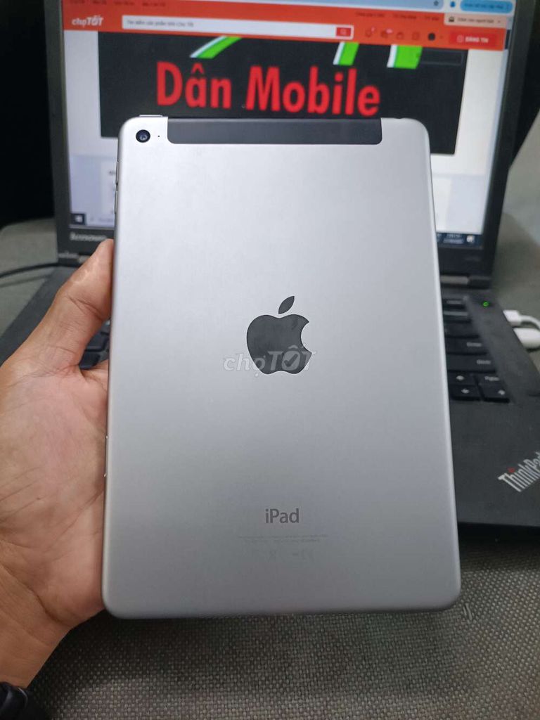 IPAD MINI 4 64GB PIN 5124 FULL CN MÁY ĐẸP