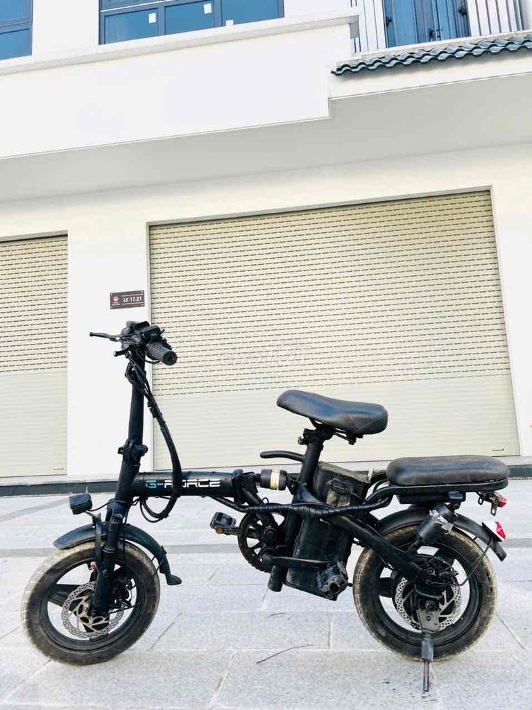 Xe đạp điện gấp màu Đen. Mua bán Xe điện tại Quận Nam Từ Liêm Hà Nội được đăng bởi Bùi Anh Dũng hình 9