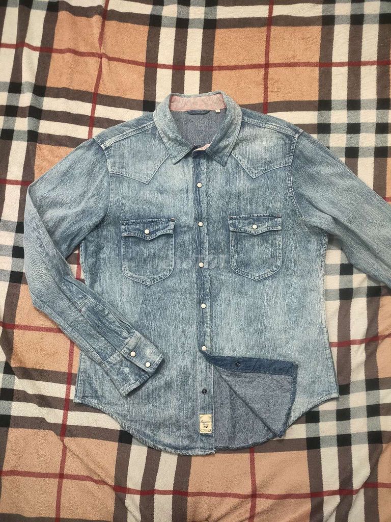 Áo jeans NHẬT hiệu O.R.G chính hãng size M