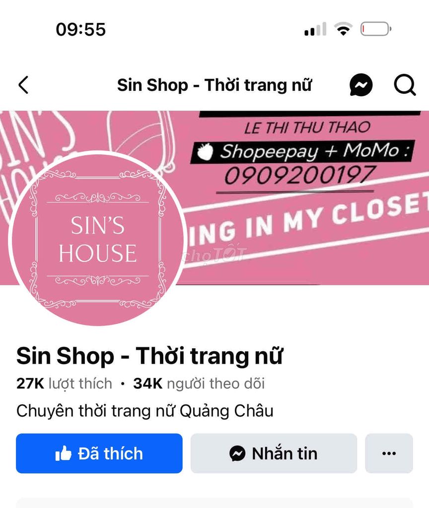 tuyển 1 nữ chốt đơn . đóng gói quần áo