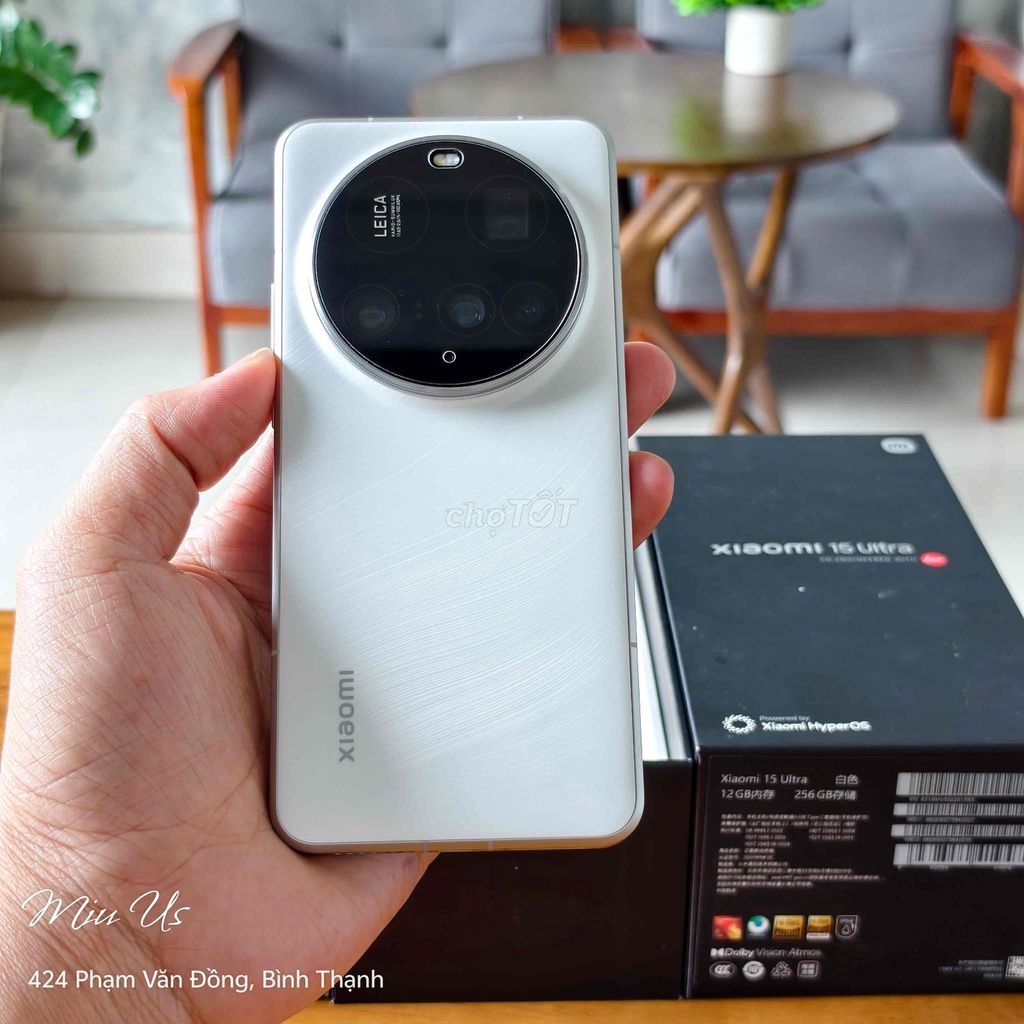 Xiaomi 15 Ultra 256GB Trắng Likenew Fullbox. Mua bán Điện thoại tại Quận Gò Vấp Tp Hồ Chí Minh được đăng bởi StoreUS hình 1