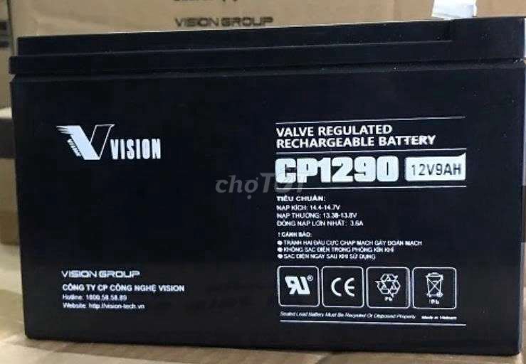 Ắc quy chì kín khí Vision CP1290 12V 9Ah. Mua bán Phụ tùng xe tại Quận 1 Tp Hồ Chí Minh được đăng bởi Michaelle hình 3