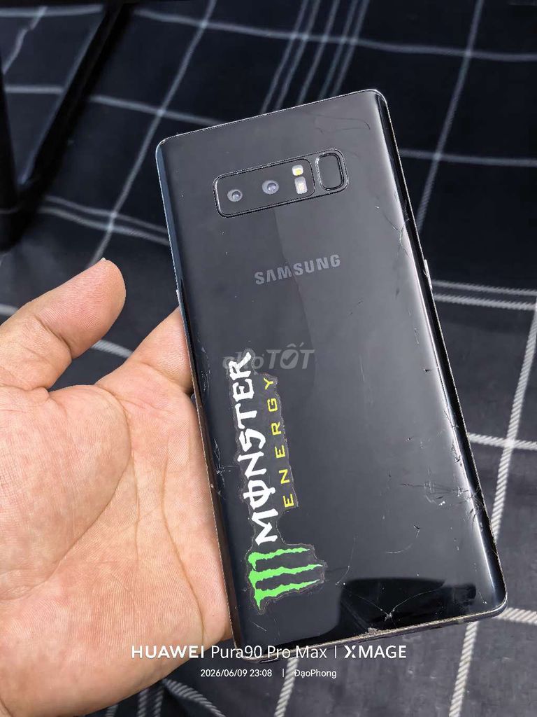 Samsung Note 8 64GB Đen . Mua bán Điện thoại tại Huyện Củ Chi Tp Hồ Chí Minh được đăng bởi Đạo Phong hình 1
