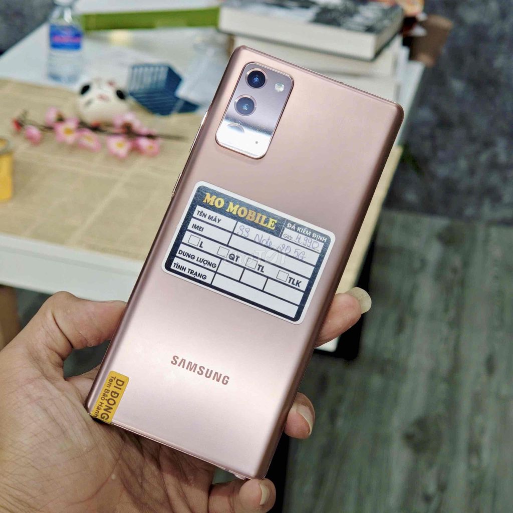 Samsung Note 20 5G Đồng Đẹp keng - GÓP 0đ. Mua bán Điện thoại tại Quận Ninh Kiều Cần Thơ được đăng bởi Minh Mobile hình 1