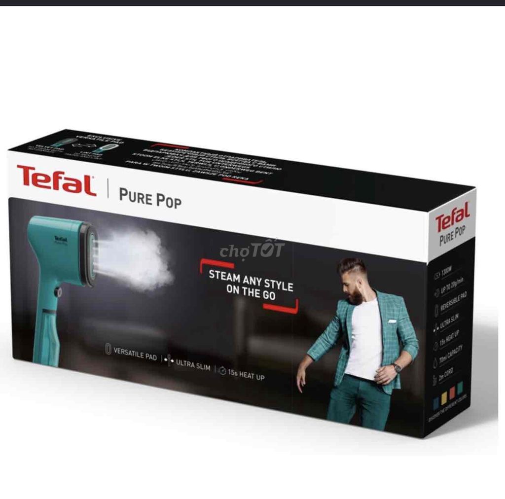 Bàn ủi hơi nước Tefal Pure Pop. Mua bán Nội thất, đồ gia dụng khác tại Huyện Vị Thuỷ Hậu Giang được đăng bởi Thuận Trần hoàng hình 1
