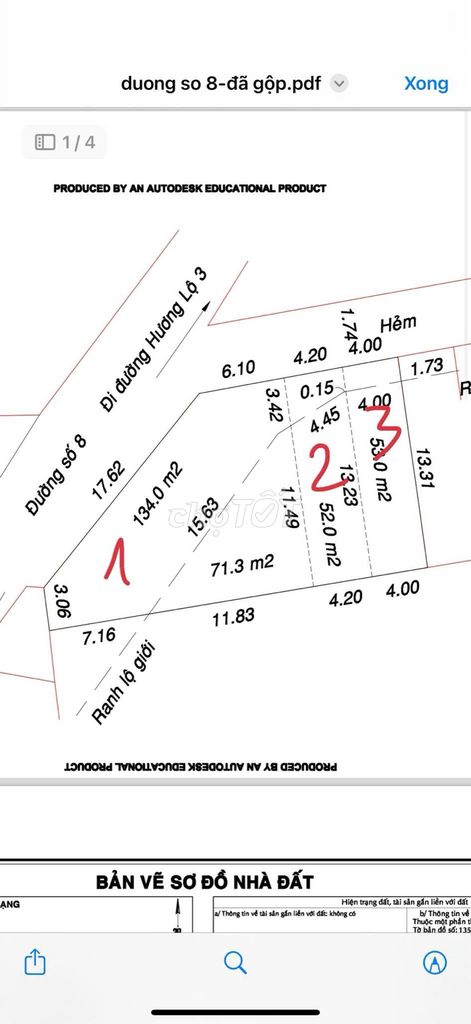 Góc 2 mặt Tiền đường số 8, giá 15 tỷ