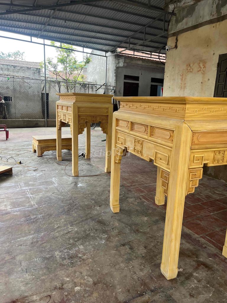 Bàn thờ gỗ mít Nam Mỹ. Mua bán Nội thất, đồ gia dụng khác tại Huyện Ý Yên Nam Định được đăng bởi Đồ Thờ hải tuấn hình 1