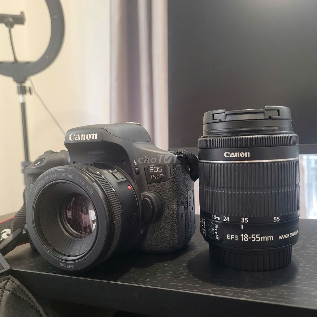 Canon 750D Mua chính hãng, Ít dùng y mới, 3000SH. Mua bán Máy ảnh, Máy quay tại Huyện Gia Lâm Hà Nội được đăng bởi Phan Sơn hình 2