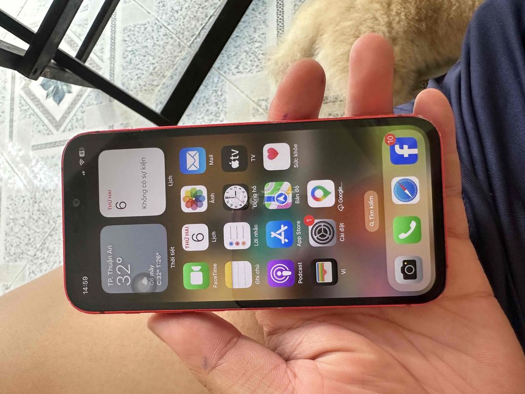 Apple iPhone 12 mini 64GB Đỏ. Mua bán Điện thoại tại Thành phố Thuận An Bình Dương được đăng bởi tiểu minh hình 1