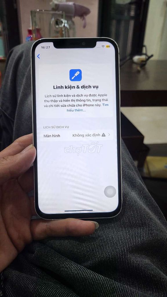 Apple iPhone 12 64GB Trắng. Mua bán Điện thoại tại Quận Ba Đình Hà Nội được đăng bởi Central Cee 3989 hình 1
