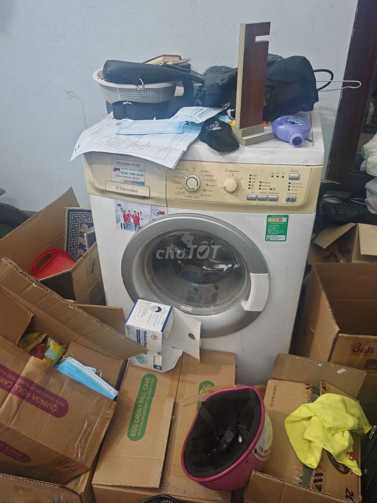 Máy giặt cửa trước Electrolux Trắng đã qua sử dụng. Mua bán Máy giặt tại Huyện Thanh Trì Hà Nội được đăng bởi Hạt Cải hình 1