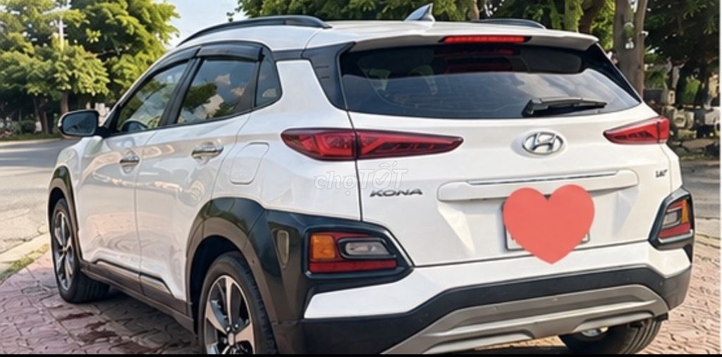 Hyundai Kona 1.6 Turbo 2019 Белый 77.654 км