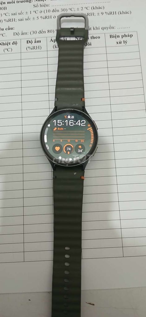 Samsung Galaxy Watch7 SM-L315 Xanh Khaki 44mm. Mua bán Thiết bị đeo thông minh tại Quận Bình Thuỷ Cần Thơ được đăng bởi Lê Trần Thái hình 1
