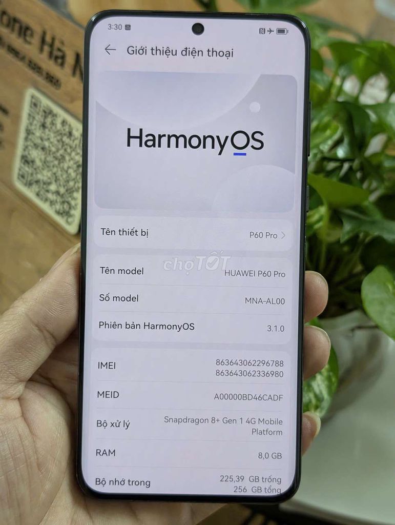 Huawei P60 Pro 256GB Đen. Mua bán Điện thoại tại Quận Hoàn Kiếm Hà Nội được đăng bởi Ewart  hình 1