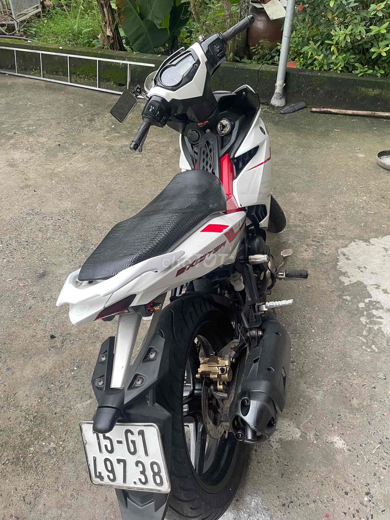 Yamaha Exciter 2016 Красно-белая автомобильная ручная коническая машина