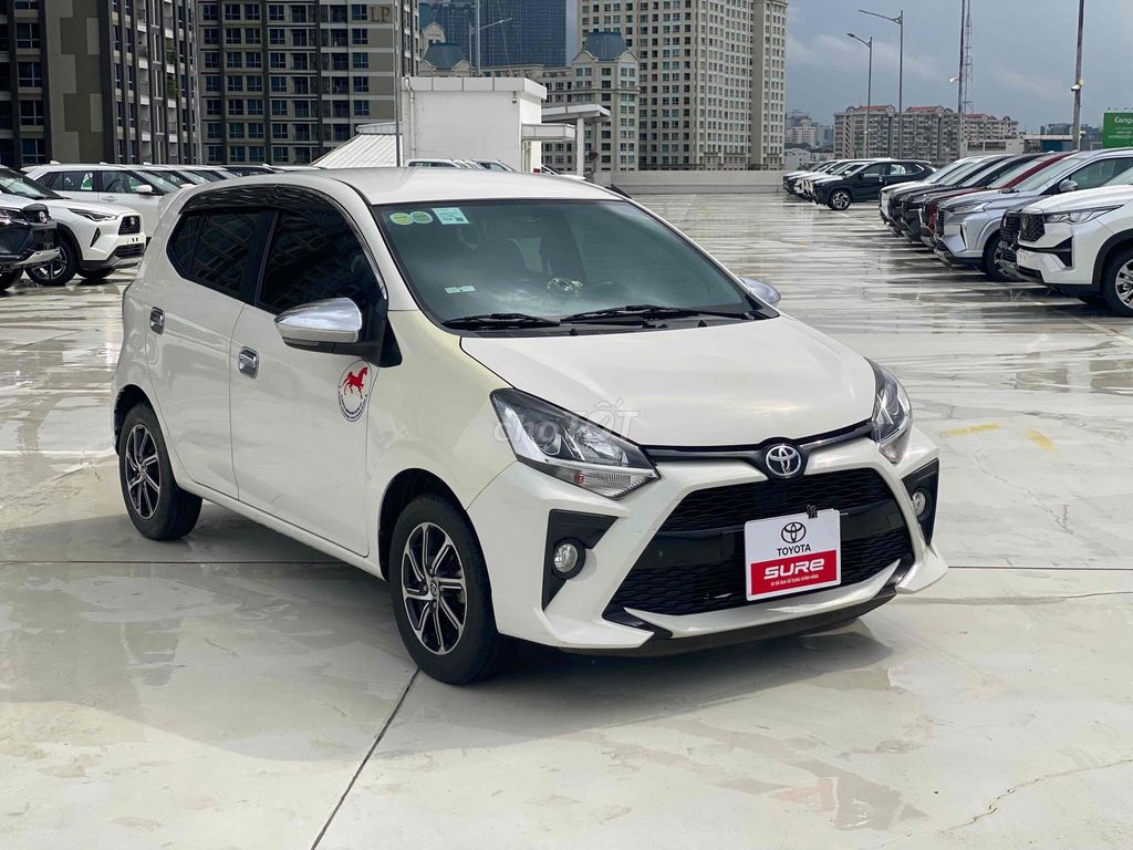 Toyota Wigo 1.2G AT 2021 Trắng Tự động