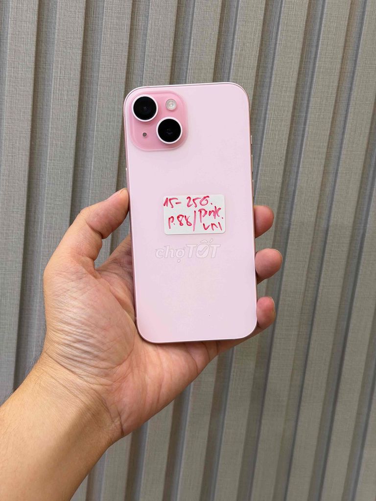 iPhone 15 256GB Hồng VN Pin 89 Chip A16 98%. Mua bán Điện thoại tại Quận Ninh Kiều Cần Thơ được đăng bởi Quý Mobile Cần thơ hình 1