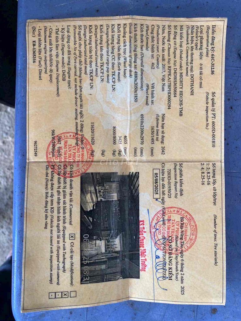 gia đình cần bán Huyndai 8T đời 2017 ga cơ xe zin. Mua bán Xe tải, xe ben tại Thành phố Biên Hòa Đồng Nai được đăng bởi Phạm Văn Kiên hình 4