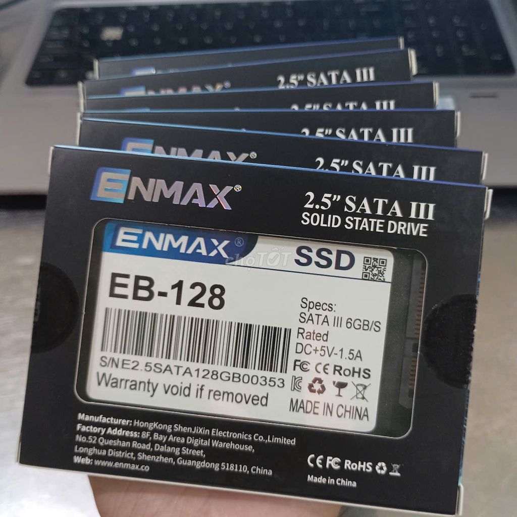 Bán SSD Enmax 128Gb Mới BH 3 tháng - Lỗi - 1 đổi 1