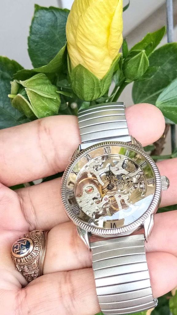 🇯🇵Đồng hồ Nam lộ cơ Skeleton Japan. Size 34 mm