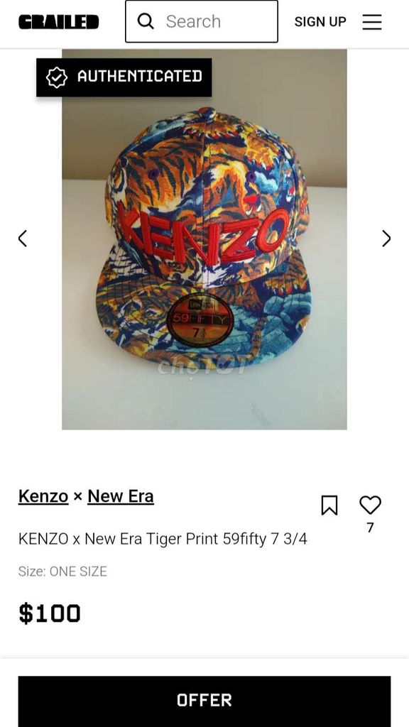 Nón kenzo usa chính hãng