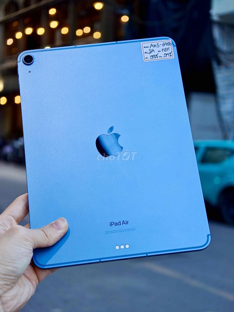 iPad Air 5 64GB 5G Wifi pin 94% zin nguyên bản. Mua bán Máy tính bảng tại Quận Đống Đa Hà Nội được đăng bởi Lâm Bảo Tuyên hình 1