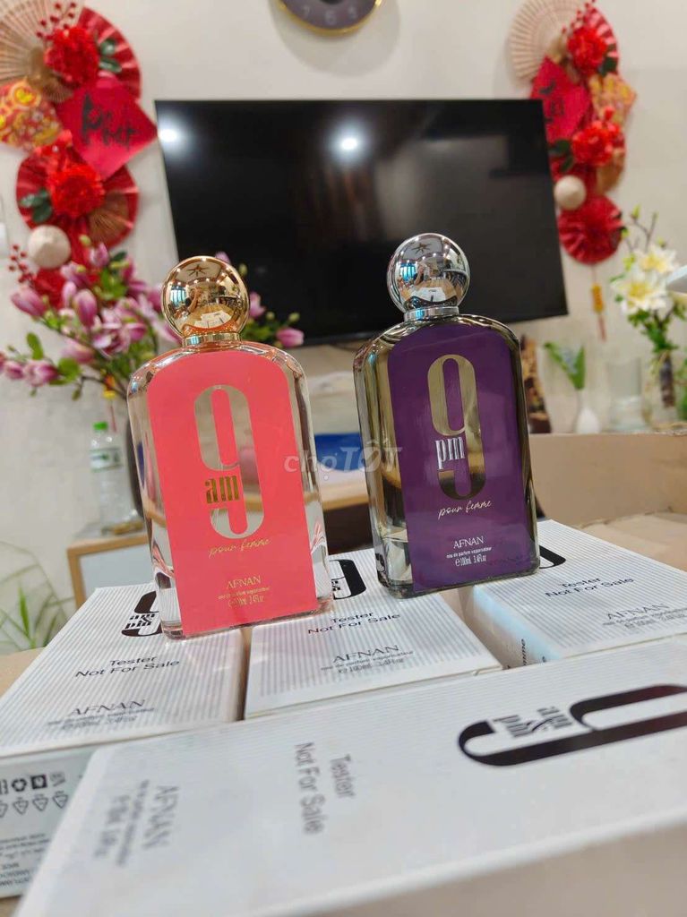 Nước hoa Afnan 9 AM Nữ Đỏ 100ml. Mua bán Nước hoa tại Thành phố Thuận An Bình Dương được đăng bởi Moi Pham hình 1