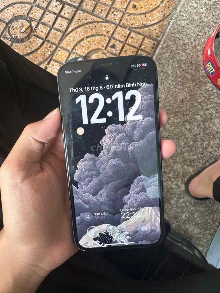 Apple iPhone 12 128GB Đen Đã sử dụng. Mua bán Điện thoại tại Thành phố Cao Lãnh Đồng Tháp được đăng bởi Nguyễn Quang Triết hình 1