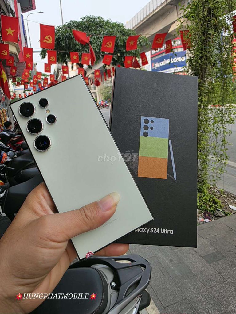 S24 ULTRA-5G BẢN 512G SSVN 2 SIM FULBOX ZIN ĐẸP 99. Mua bán Điện thoại tại Quận Đống Đa Hà Nội được đăng bởi HƯNG PHÁT Mobile hình 1